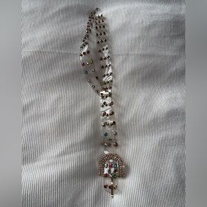 Dolls Kill Multicolor Rhinestoned Belt